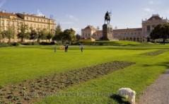 MAIN TRAIL STATION, KING TOMISLAV SQUARE AND HOTEL ESPLANADE