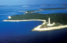 LIGHTHOUSE ON VELI RAT ON DUGI OTOK