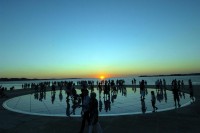 INSTALLATION GREETINGS TO THE SUN IN ZADAR 