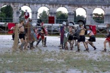 PULA - CITY OF ROMANS AND GLADIATOR FIGHTS