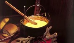 EVENT - COOKING TRADITIONAL MEAL ŠAŠA AND PULENTA, VODICE, SEPTEMBER 2017.